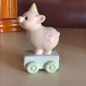 Precious moments birthday pig